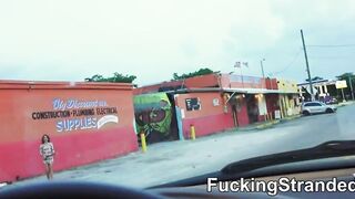 Supercute stranded teen Kimmy Granger gets fucked in public