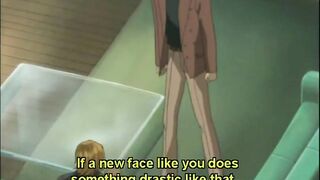 Handsome hentai gay couple hardcore anal sex