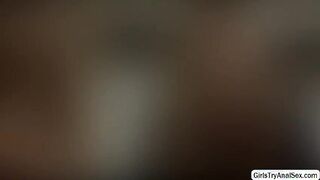 Hot sexual tension with lovely lesbians Karla Kush and Cherie Deville