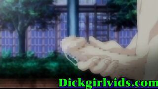 Massive titted hentai shemale hardcore fucked