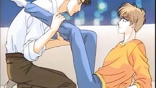 Cute hentai gay twink rubbed n asshole fucked