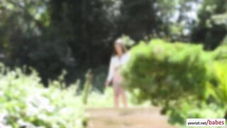 Brunette babe Tiffany Doll gets intense with an interracial sex