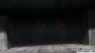 Caught and chained hentai babes