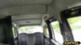 Hot customer deepthoats drivers huge meaty cock for a free ride