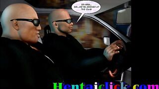 Gorgeous hentai gay hunks group hardcore fun