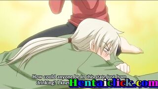 Handsome hentai gay man hot masturbation fun