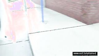 Untamed randy teen sluts flashing in public