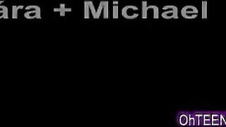 Supple young blonde deep on huge cock