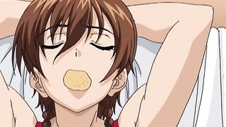 Blonde hentai strap on shemale