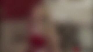 School girl Samantha Sin moans loud as she is getting fucked by her stepdad monster black cock