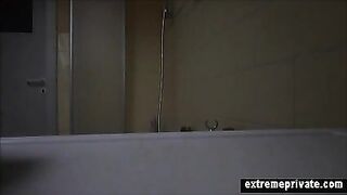 Pussy and ass my sister on hidden camera