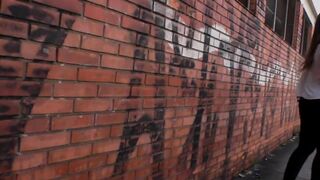 Tall brazilian shemale Kananda Hickman meets up with her bf and fucks