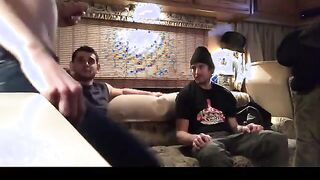 Trailer Park Van Threesome