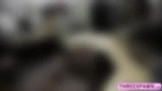 Desperate dude is watching her GF getting fucked in the shop for some cash