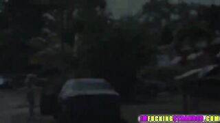 Gorgeous blonde Kiera Daniels gets spotted and hammered hard