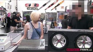 Sexy blonde babe fucks for their wild girls night out