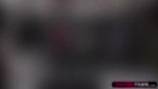 Gorgeous and blonde woman walks in to sell puppies and gets hammered