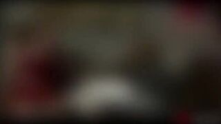 Horny blonde teen Tera Knightly enjoys her stepdad black fat cock 