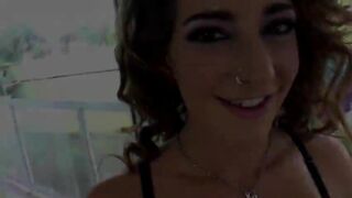 Tbabe Venus gives a taste of shedick anal to chick Savannah 