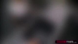 Amateur and blonde waitress walks in to sell her purse and gets fucked