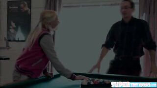 Lustful and petite Marsha May gets hammered hard by her stepdad