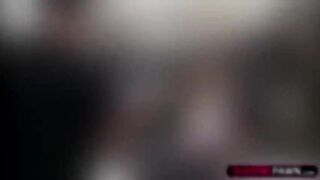 Cute blonde chick walks in and gets her pussy banged by Shawn