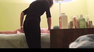 Massage Parlor Unexpected Handjob