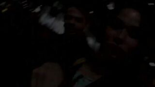 Tranny Nicollly Lopes caresses her dick solo in front of camera