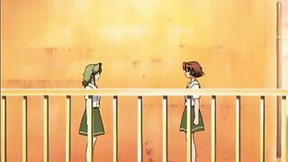 Hot hentai girl gets her pussy pumped