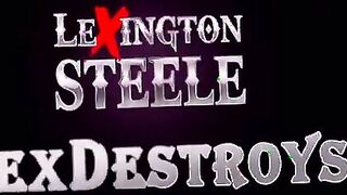 Blonde and a deepthroater Candice Dare gets fucked by Lexington