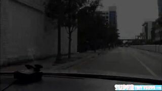 Lovely and petite Joseline Kelly gets hammered by parking attendant