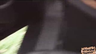 Slim Teen Anne Lee pick up by a helpful stranger and gets pounded