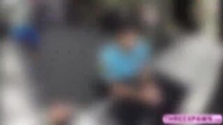 Sexy sweet ass Police woman gets naked in the shop and fucked hard from behind