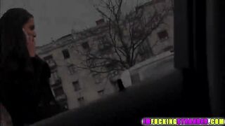 Hot and a brunette Loren Minardi gets horny and fucked by dude