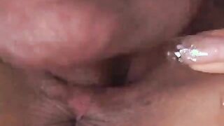 Nana screams while getting pumped hard