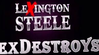 Horny and lovely Vyxen Steel gets her holes fucked by Lexington