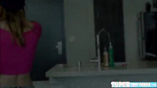 Tiny and brunette Sally Squirt gets hammered by her teachers big cock