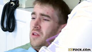 Patient fucks his big tits mature doctor