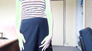 I might be masked, but my pussy isn't