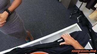 Pretty babe sells her Cello and nailed