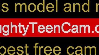 Babe with HUGE tits masturbates with dildo