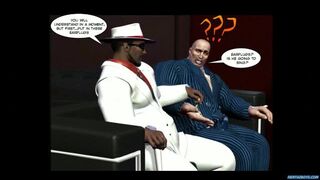 Gorgeous hentai gay hunks group gangbanged