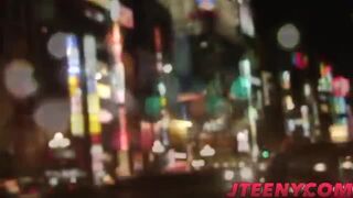 Stunning scenes of office hardcore along Aya