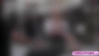 Big ass sexy blonde Nina Kay grinds butt in the shop and gets fucked