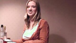 Naked Pregnant Girl in Hotel Room