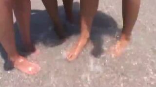 Topless Sorority Party Girls on St Pete Beach