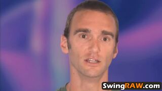 Beautiful Young Housewife Wants To Fuck Strangers During Swinger Orgy