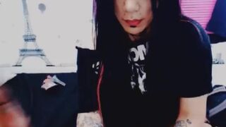 Tattooed Shemales Fuck and Suck