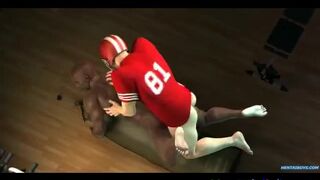 Athelet hentai gay hot bareback fucked fun