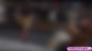 Big sexy ass college teen babe bounces her ass over a huge hard cock